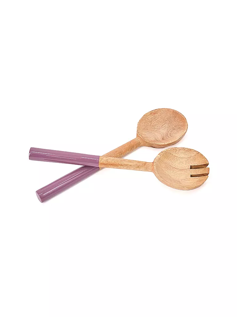 FYNCH-HATTON | Juego de cubiertos para ensalada de 2 piezas KISHA Orchid | Lila