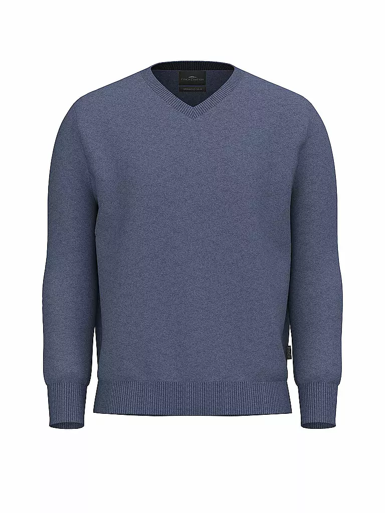 FYNCH-HATTON | Kaschmirpullover | Azul claro