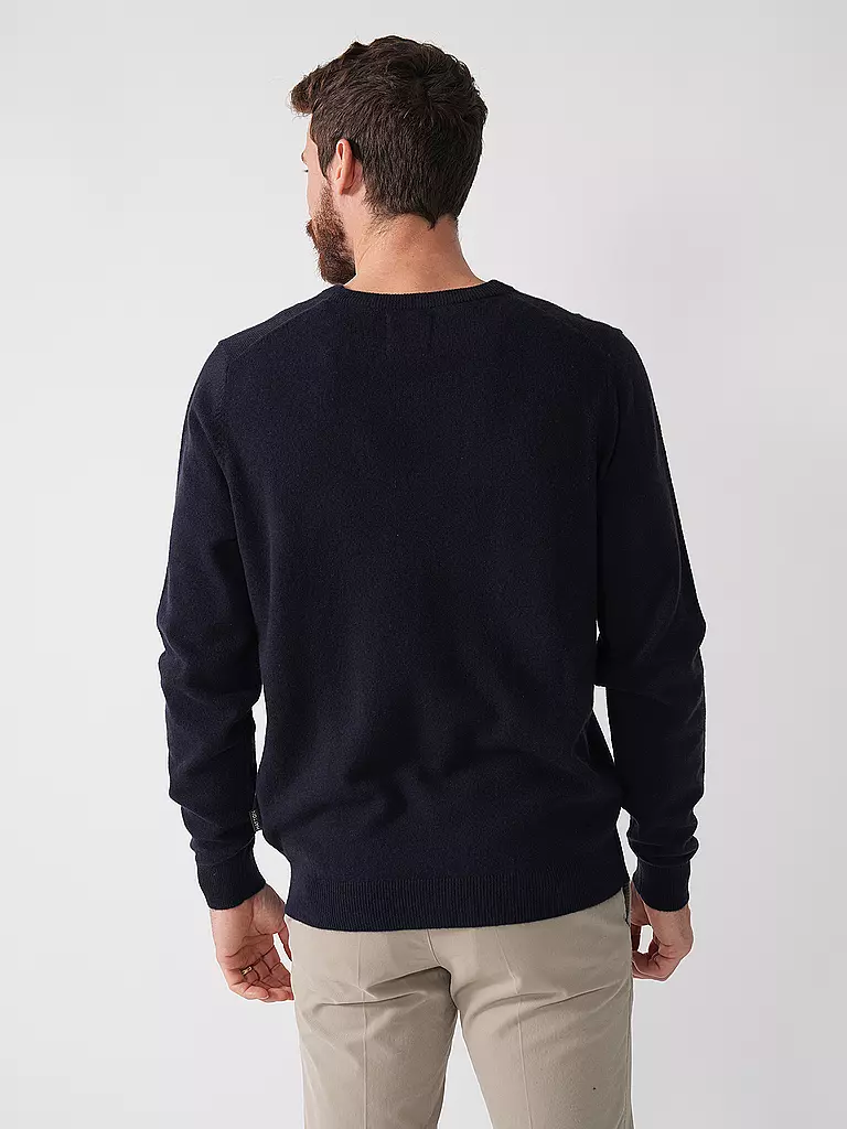 FYNCH-HATTON | Kaschmirpullover | Azul oscuro