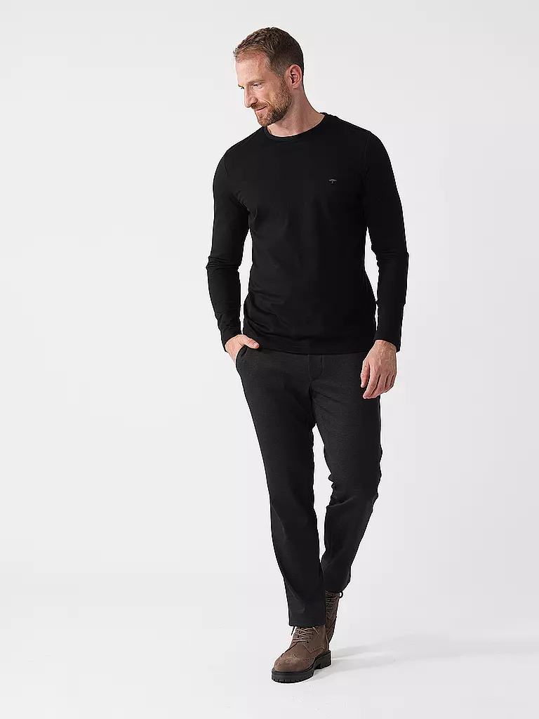 FYNCH-HATTON | Langarmshirt  | Negro