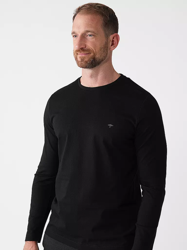 FYNCH-HATTON | Langarmshirt  | Negro