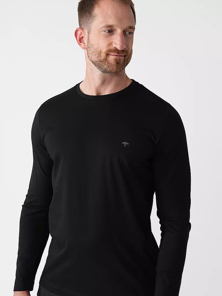 FYNCH-HATTON | Langarmshirt  | Negro