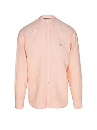 FYNCH-HATTON | Leinenhemd Casual Fit | Naranja