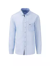 FYNCH-HATTON | Leinenhemd Casual Fit | Azul claro
