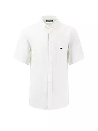 FYNCH-HATTON | Leinenhemd Casual Fit | Blanco