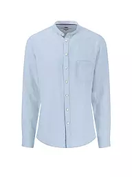 FYNCH-HATTON | Camisa de lino corte casual | Azul claro