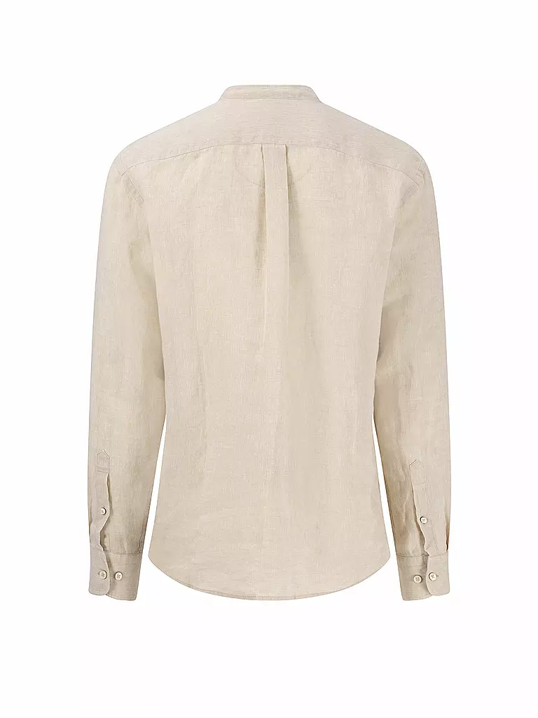 FYNCH-HATTON | Leinenhemd Casual Fit | Beige