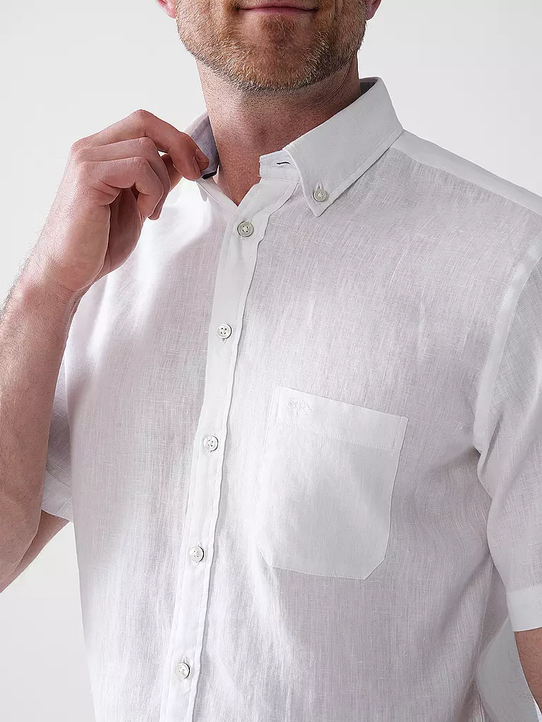 FYNCH-HATTON | Leinenhemd Casual Fit | 