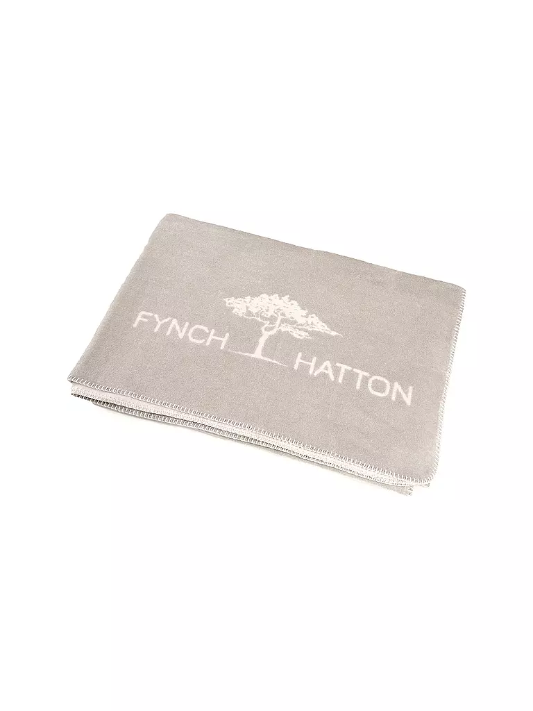 FYNCH-HATTON | Manta para el hogar 150x210cm KOMBERS Gris Elefante | Gris claro