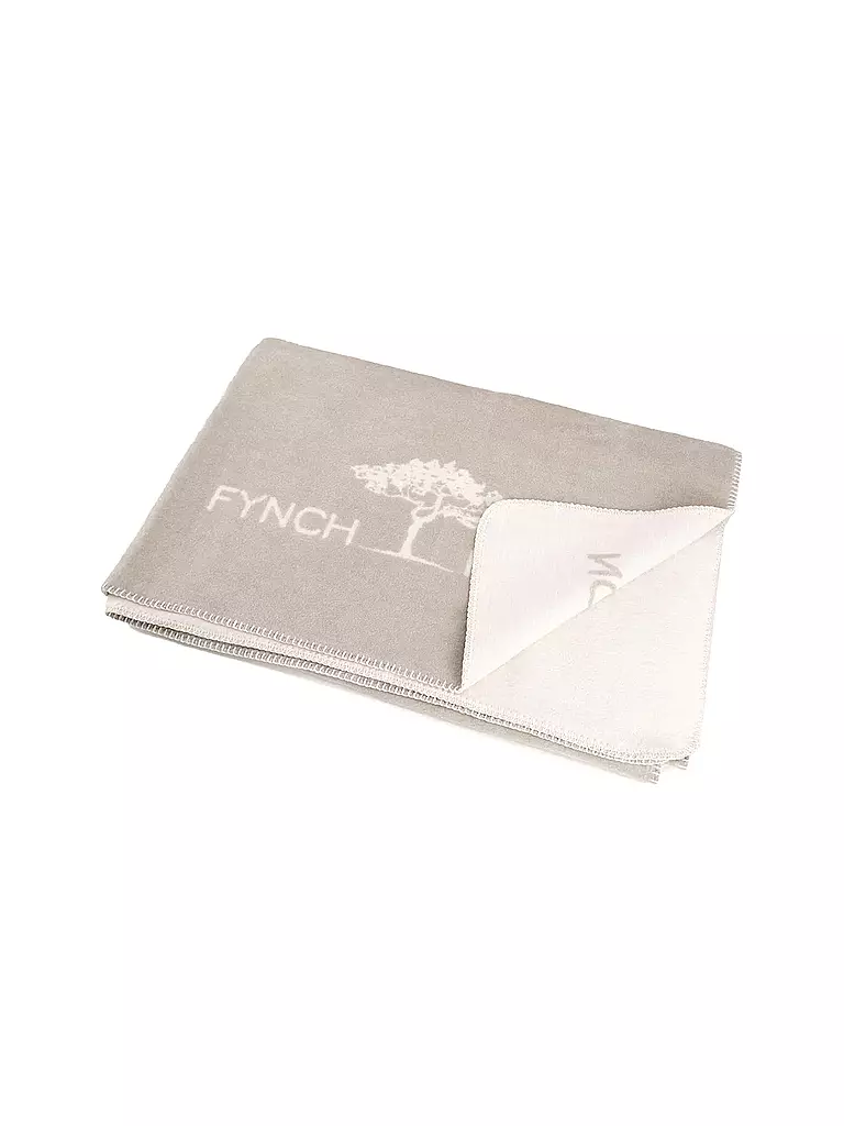 FYNCH-HATTON | Manta para el hogar 150x210cm KOMBERS Gris Elefante | Gris claro
