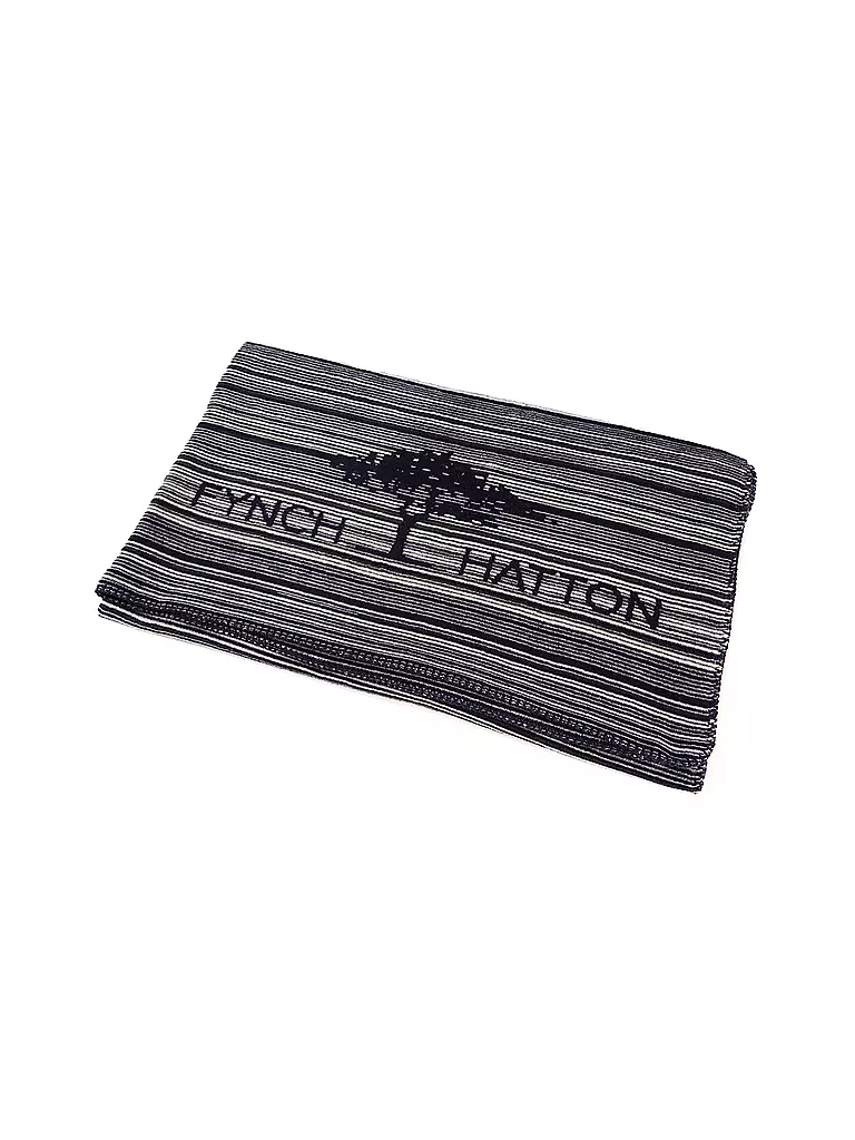 FYNCH-HATTON | Manta para el hogar 150x210cm KOMBERS STRIPED Midnight | Azul oscuro