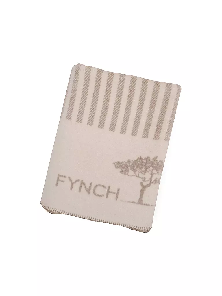 FYNCH-HATTON | Manta para el hogar 150x210cm KOMBERS STRIPED | Gris claro