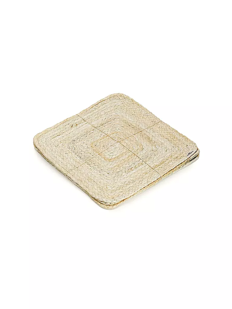 FYNCH-HATTON | Mantel individual 4 piezas 33x33cm UTAMU Blanco hueso | Beige