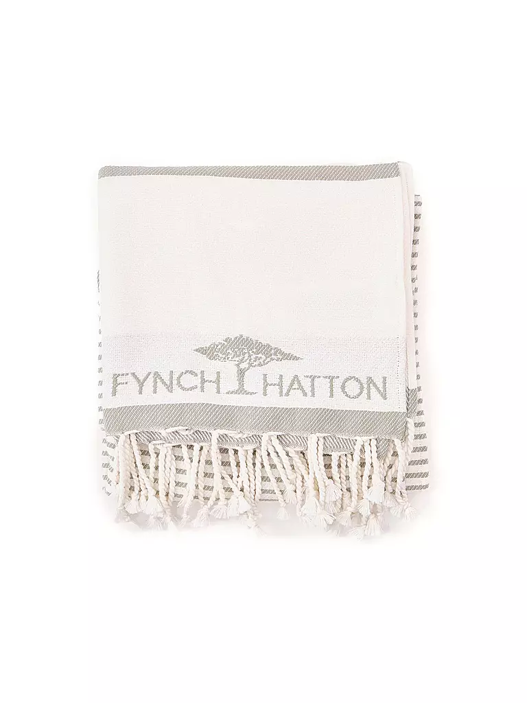 FYNCH-HATTON | Nombre del producto: Toalla de playa 100x200cm KITAMBAA Salvia | Verde claro