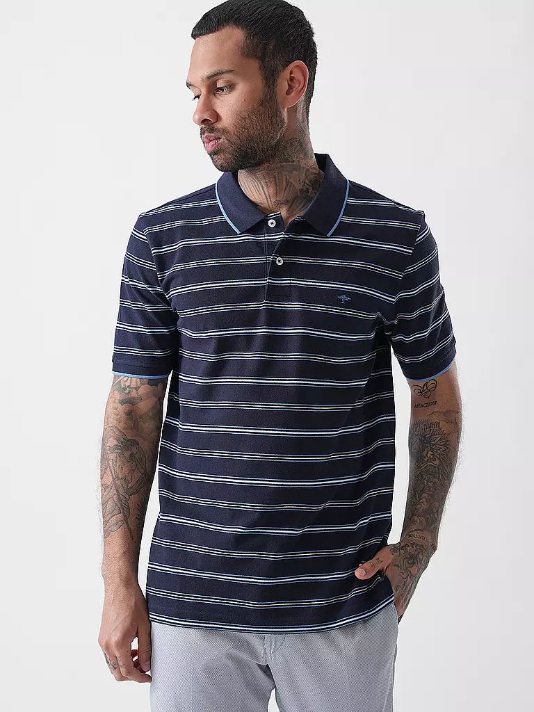 FYNCH-HATTON | Poloshirt Casual Fit | Azul oscuro