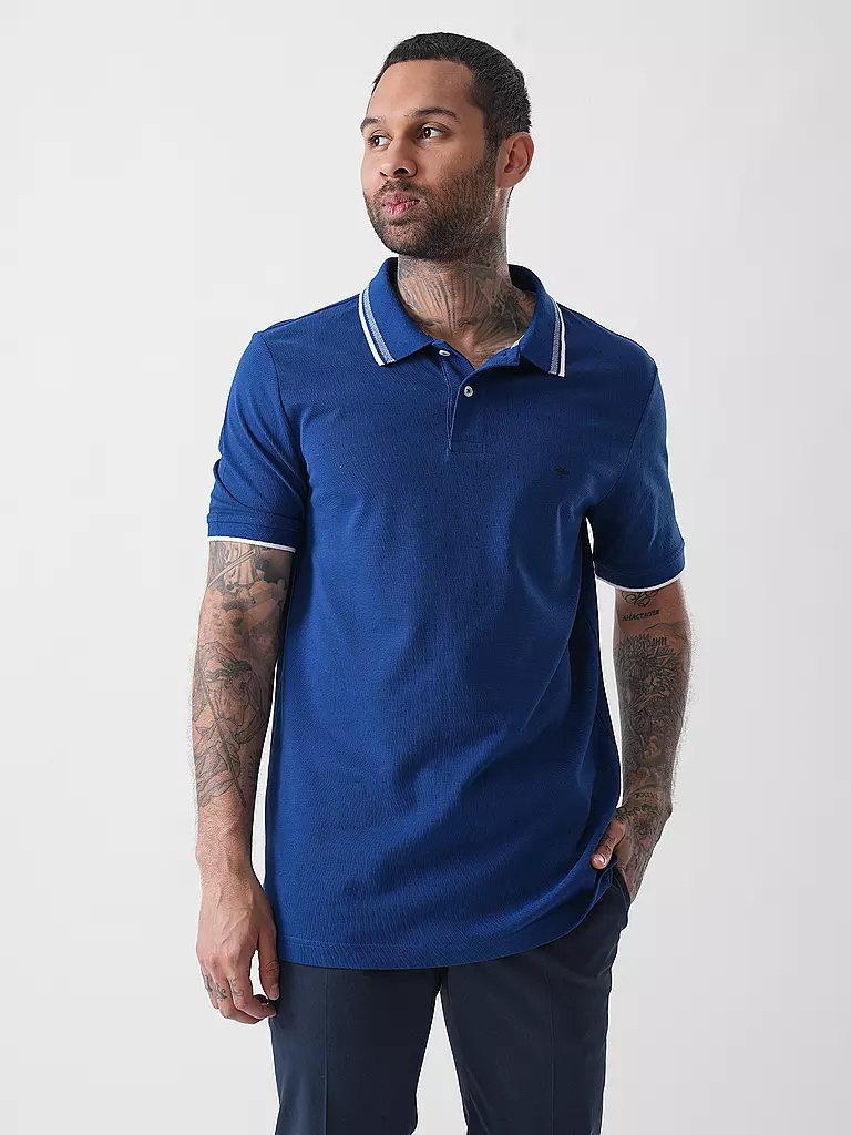 FYNCH-HATTON | Poloshirt corte holgado | Azul oscuro