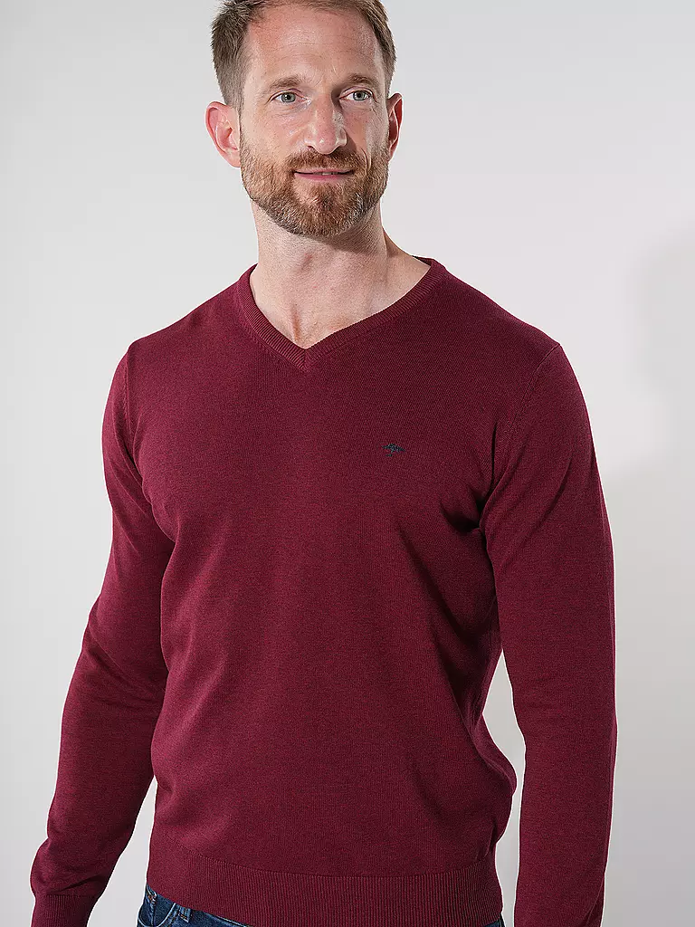FYNCH-HATTON | Pullover | Rojo oscuro