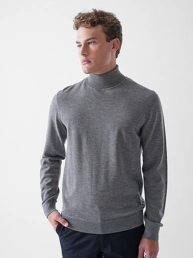 FYNCH-HATTON | Rollkragenpullover | Gris