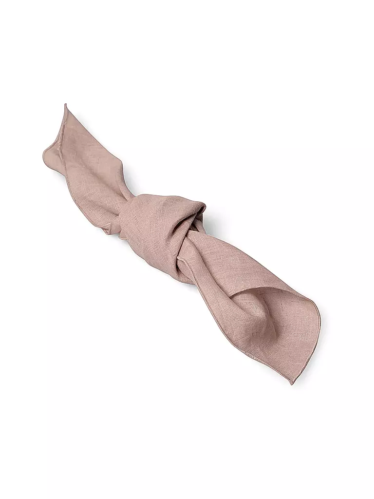 FYNCH-HATTON | Servilletas de lino 4 piezas 50x50cm Gris Elefante | Gris claro
