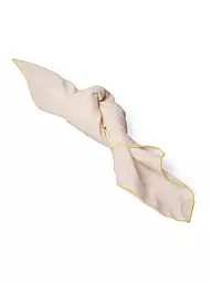FYNCH-HATTON | Servilletas de lino 4 piezas 50x50cm Verde hoja | Beige