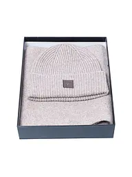 FYNCH-HATTON | Set de 2 piezas gorro y bufanda | Beige