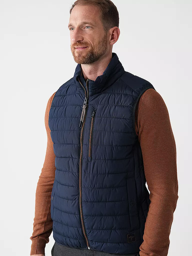 FYNCH-HATTON | Steppgilet | Azul oscuro