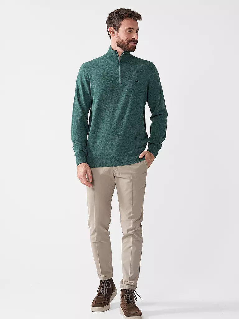 FYNCH-HATTON | Troyer Pullover | Verde oscuro
