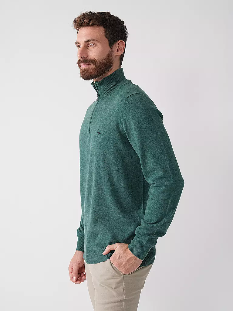 FYNCH-HATTON | Troyer Pullover | Verde oscuro