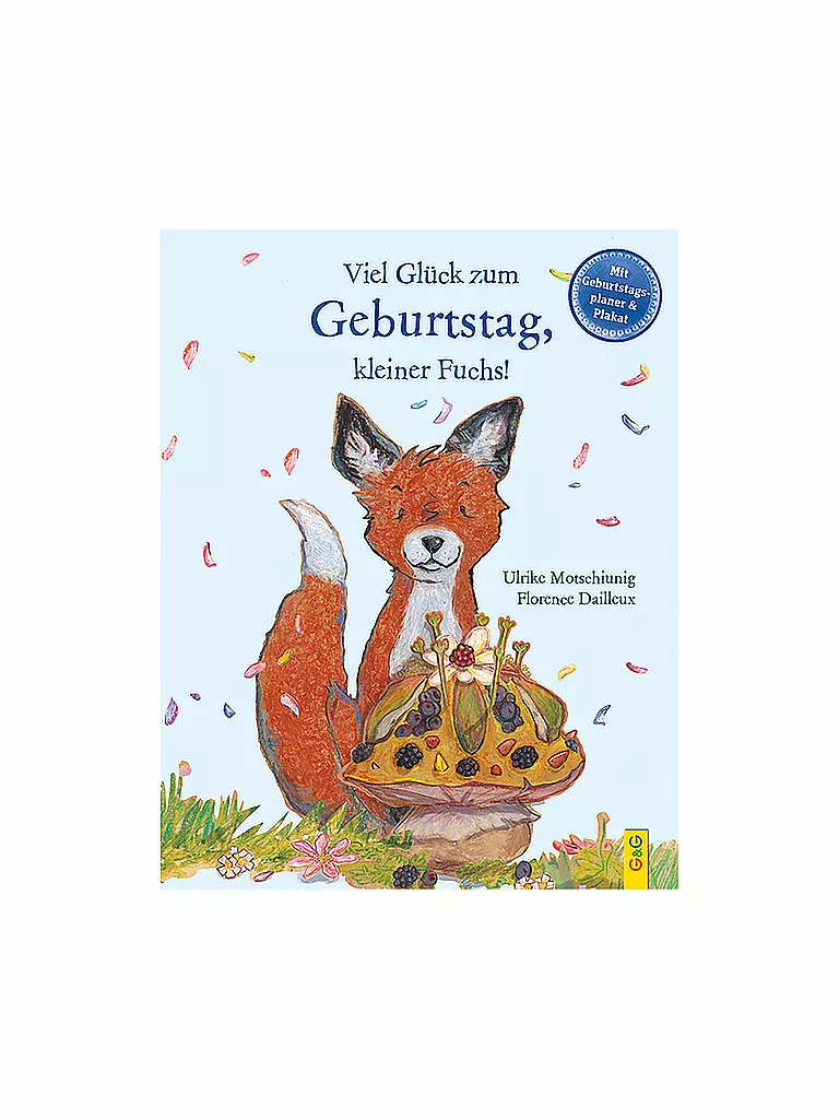 G & G VERLAG | Libro - ¡Feliz cumpleaños, pequeño zorro! | Sin color