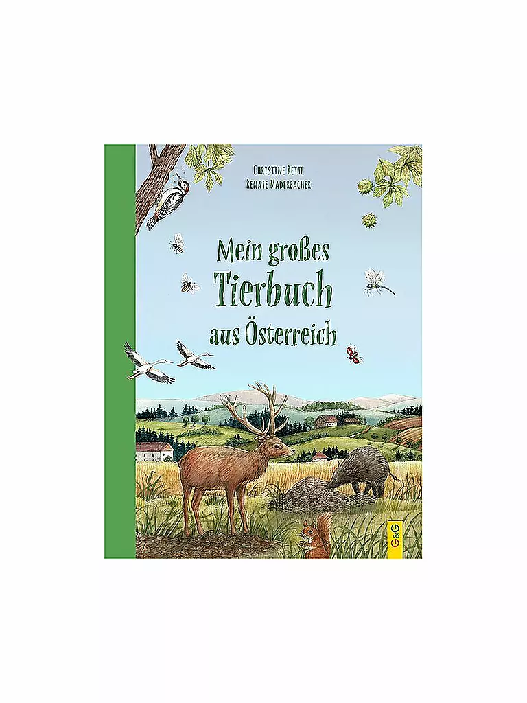 G & G VERLAG | Libro - Mi gran libro de animales de Austria | Sin color