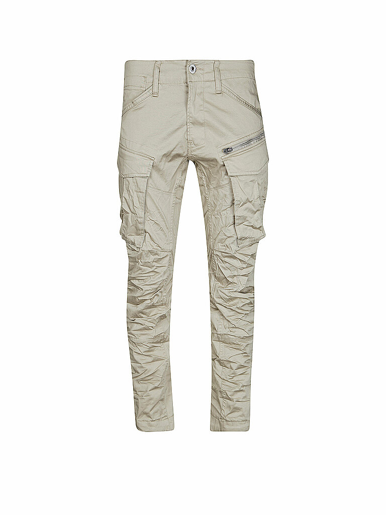 Pantalón cargo de corte cónico ROVIC 3D beige 32/L34