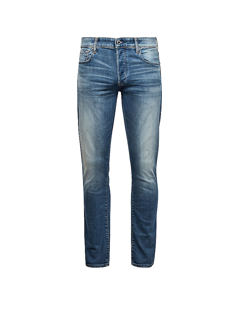 G-Star Raw Jeans Straight Tapered Fit 3301 azul