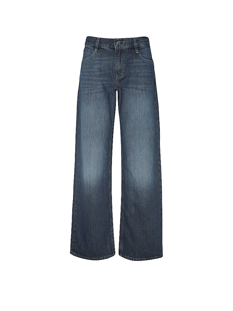 Jeans de pierna ancha azul oscuro 27/L30