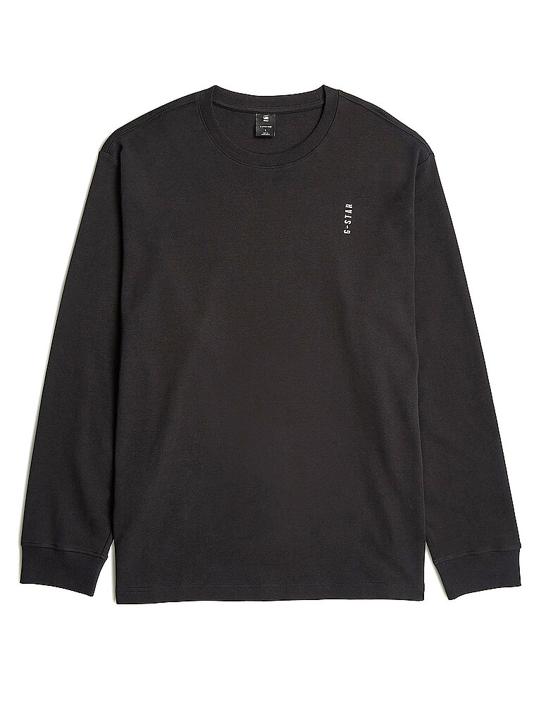 Camiseta de manga larga negro M