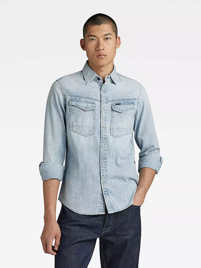 G-STAR RAW | Camisa vaquera | Azul claro