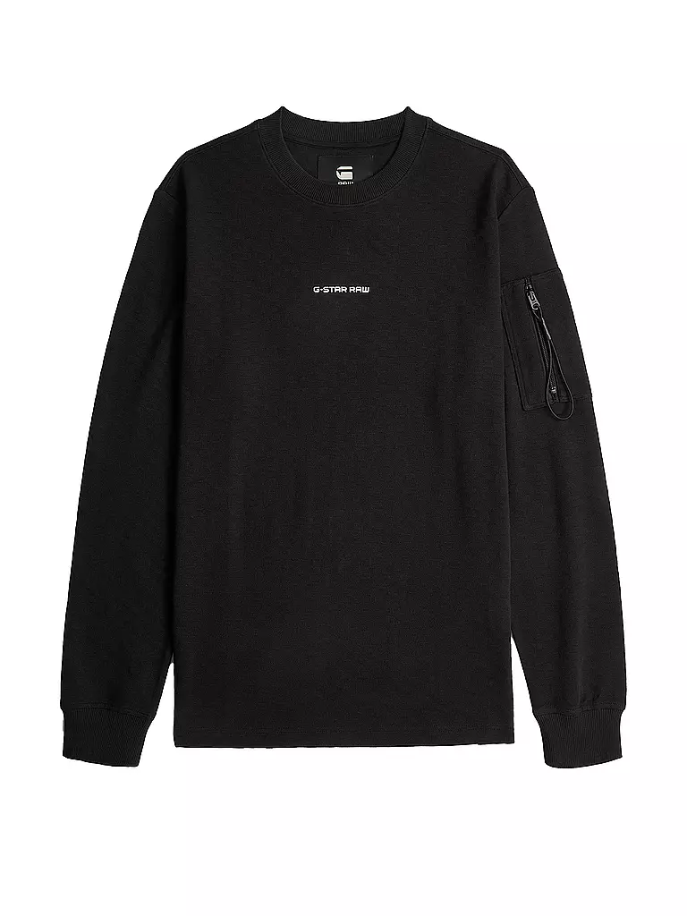 G-STAR RAW | Camiseta de manga larga | Negro