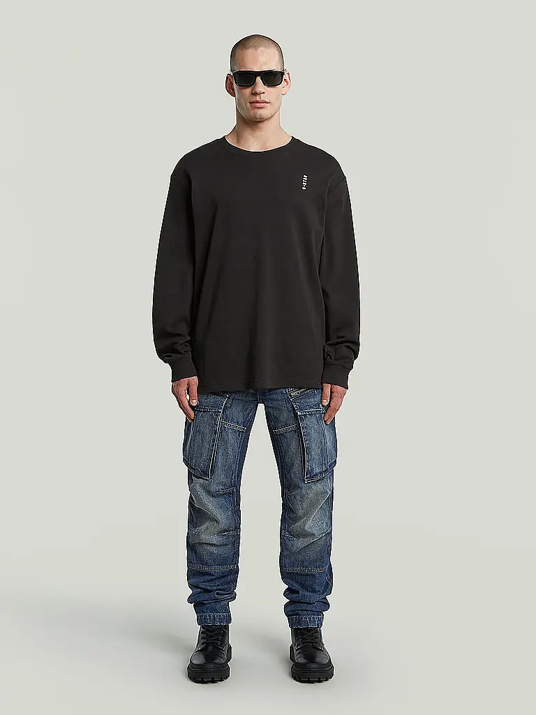 G-STAR RAW | Camiseta de manga larga | Negro
