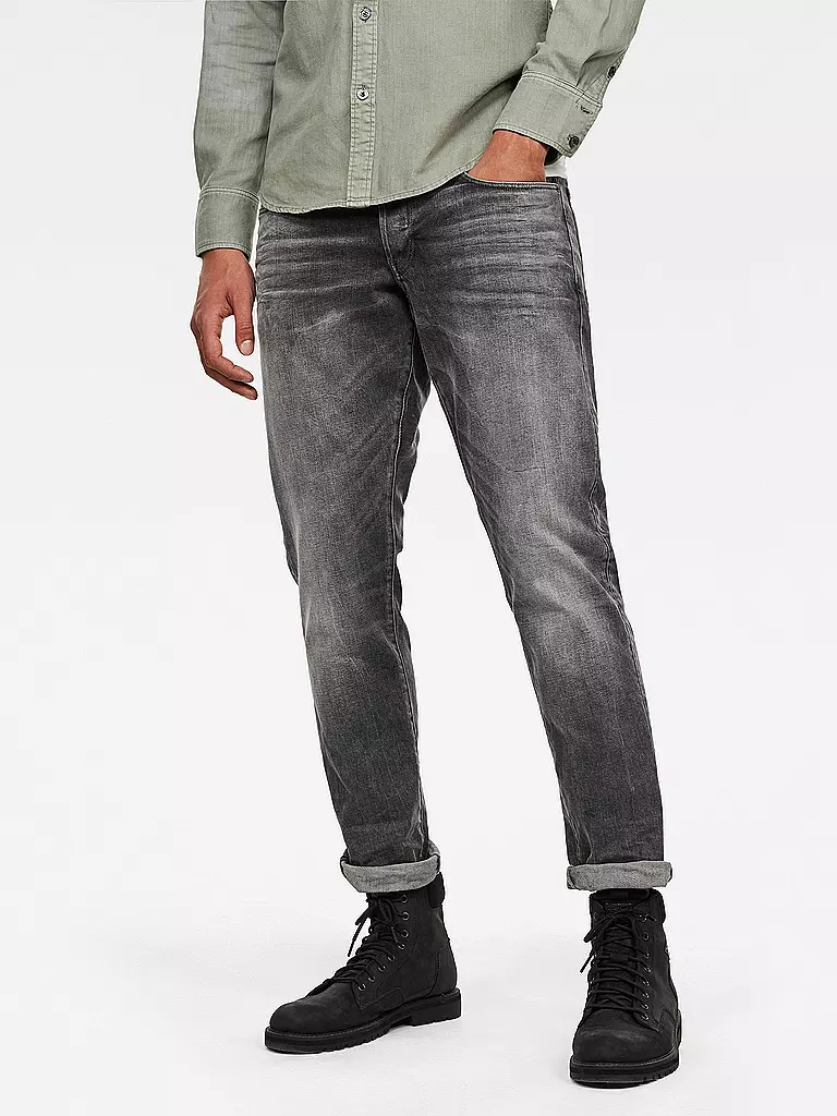 G-STAR RAW | Jeans corte recto entallado | Gris