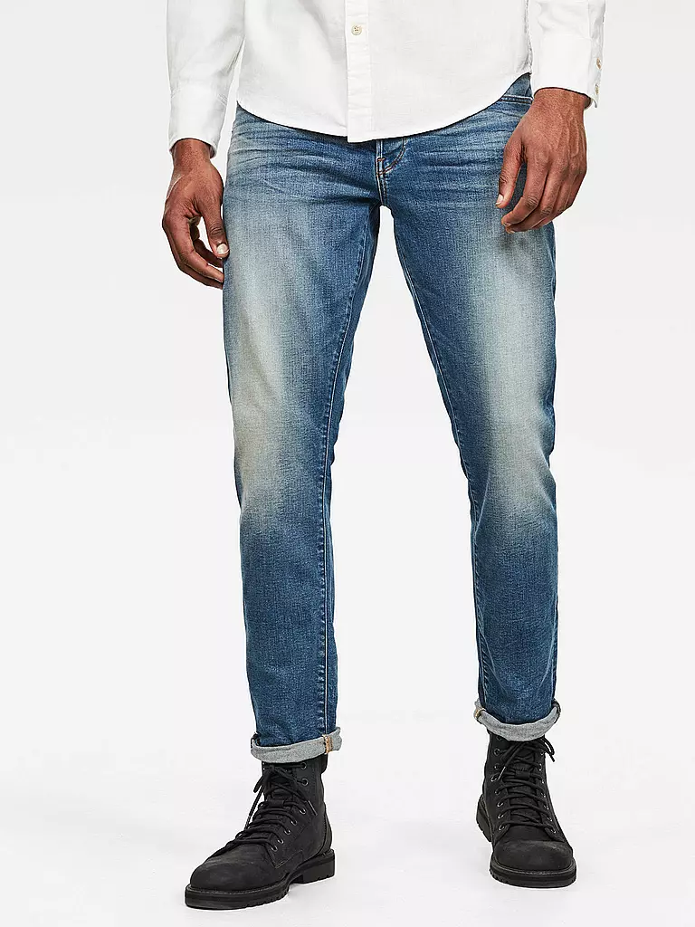 G-STAR RAW | Jeans Straight Tapered Fit 3301 | Azul
