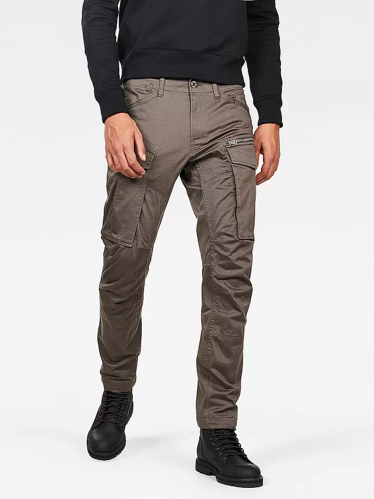 G-STAR RAW | Pantalón cargo de corte cónico ROVIC 3D | Gris