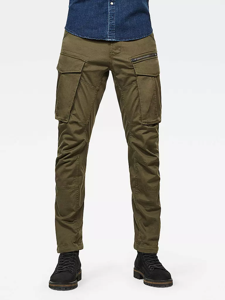 G-STAR RAW | Pantalón cargo Rovic Tapered Fit | Oliva