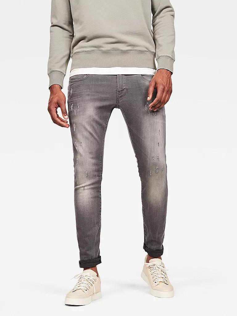 G-STAR RAW | Vaqueros Super-Slim-Fit DEFEND | Gris