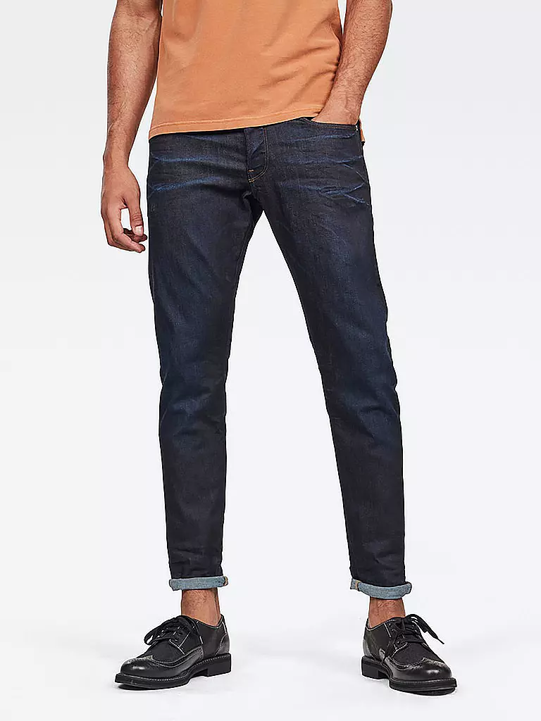G-STAR RAW | Vaqueros Tapered Fit 3301 | Azul oscuro