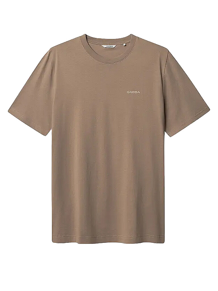 Gabba Camiseta GABDUNE LOGO marrón claro