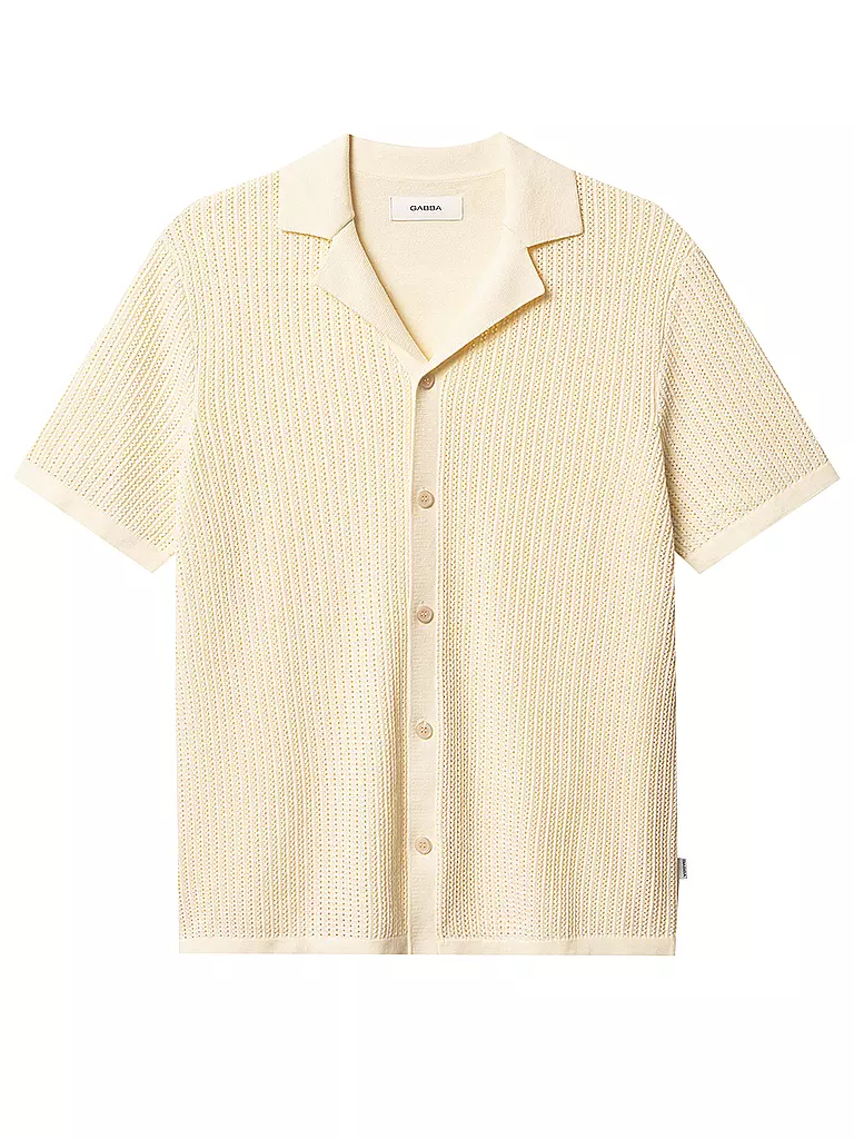 GABBA | Camisa Regular Fit GENO RESORT | Crema