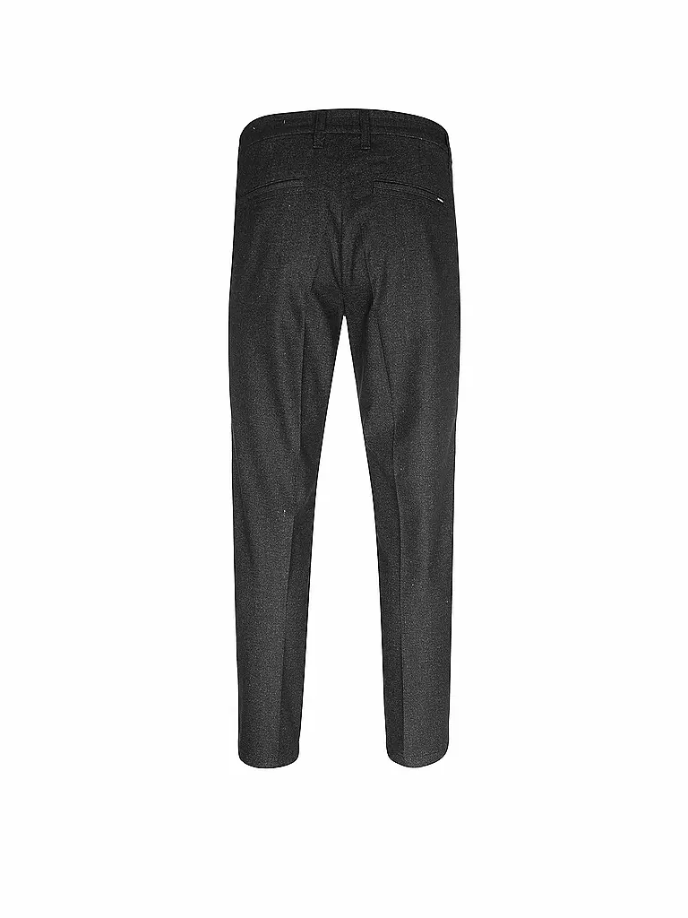 GABBA | Chino MONZA SHAFI WOOL | Negro