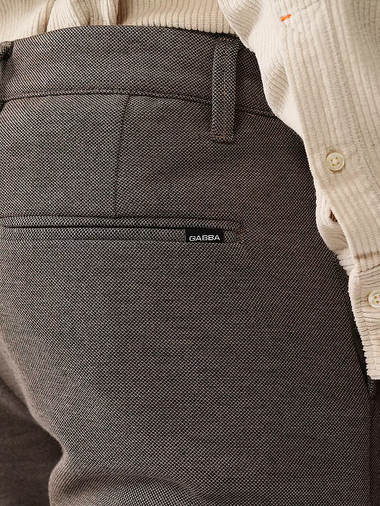 GABBA | Chino PISA GKNIT | Marrón