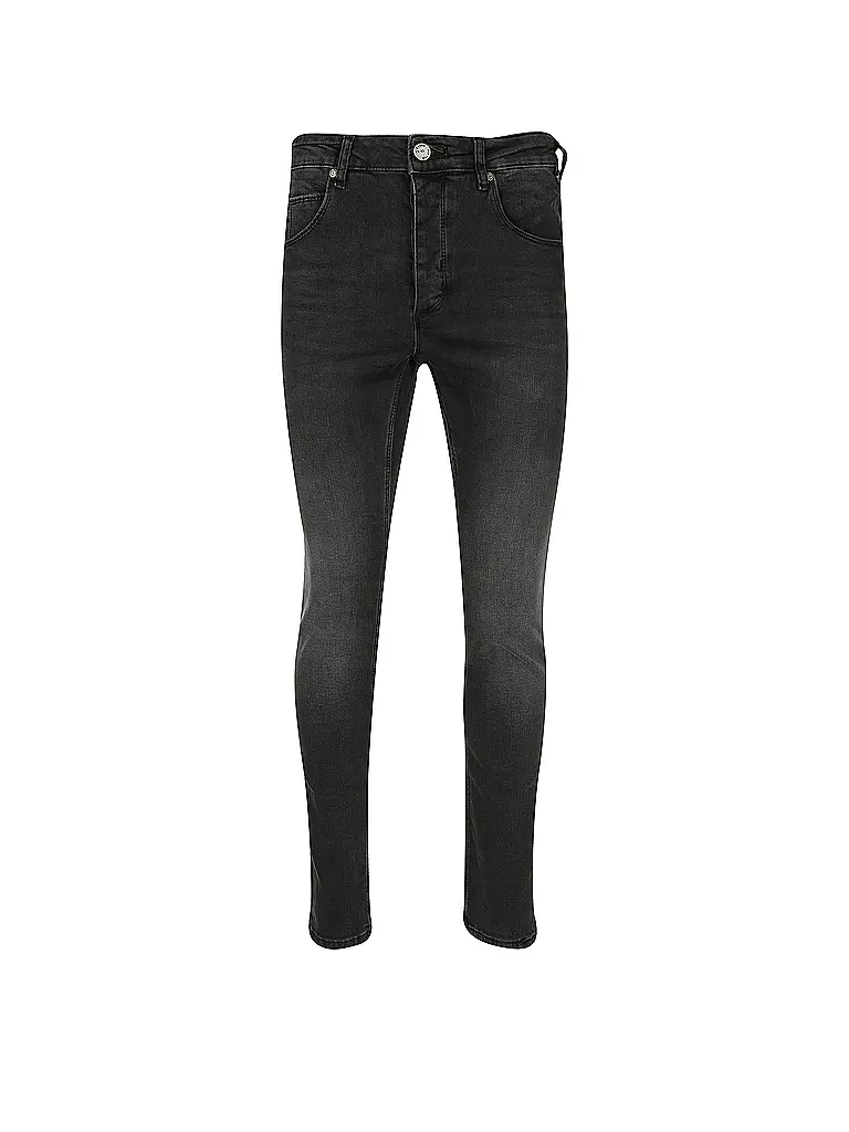 GABBA | Jeans Straight Slim Fit "Rey" | Gris