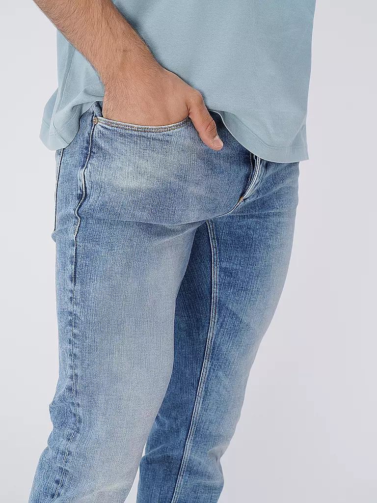 GABBA | Jeans Straight Slim Fit "Rey" | Azul