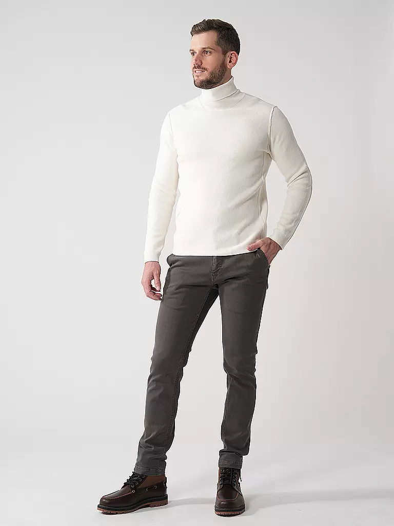 GABBA | Jersey de cuello alto | Blanco